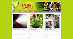 Desktop Screenshot of garten-kompass.de