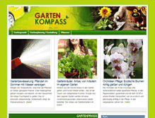 Tablet Screenshot of garten-kompass.de